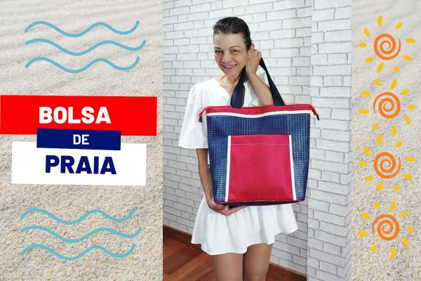 Bolsa de Praia 2024 em Tela Treliça – Aula 64