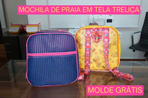 Mochila de Praia em Tela Treliça – Aula 42