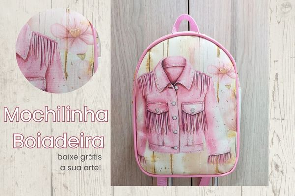 Mochilas Personalizadas para Lembrança de Aniversário: O charme da sublimação no tema Boiadeira